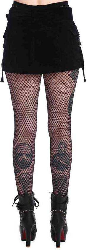 Banned - Piper Cargo Jupe courte - S - Zwart