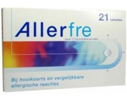 Allerfre Tabletten 10 mg 21 tabletten