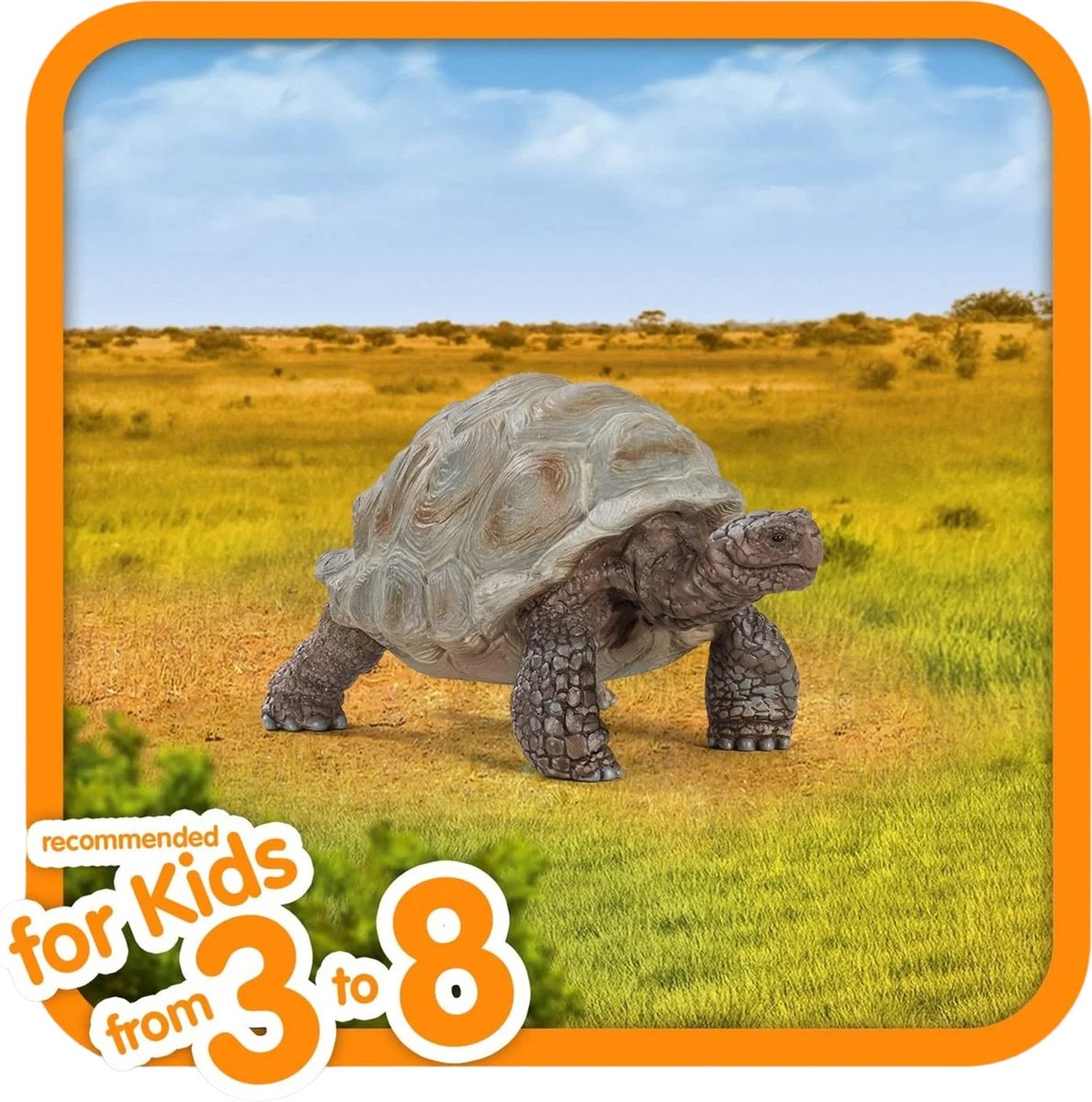 schleich WILD LIFE - Reuzenschildpad - Speelfiguur - Schildpad speelgoed - 14824 — afbeelding 5