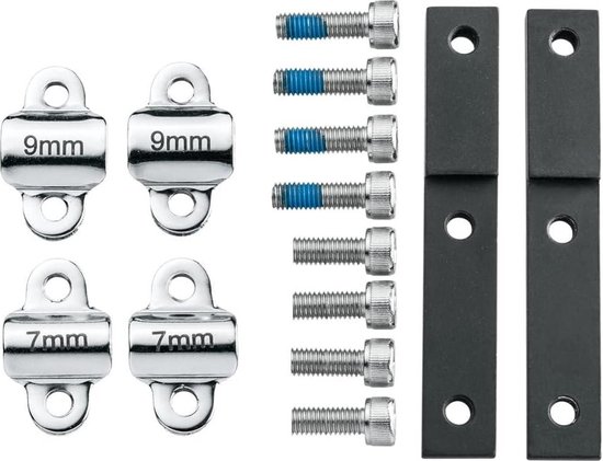 Tri-Backup Pro I flessenhouder - Triathlon montageplaat met verstelbare bevestiging — afbeelding 4