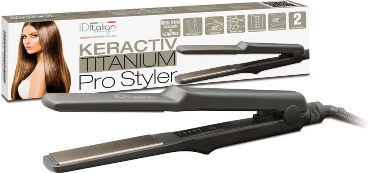IDITALIAN keractiv titanium pro styler | bol.com