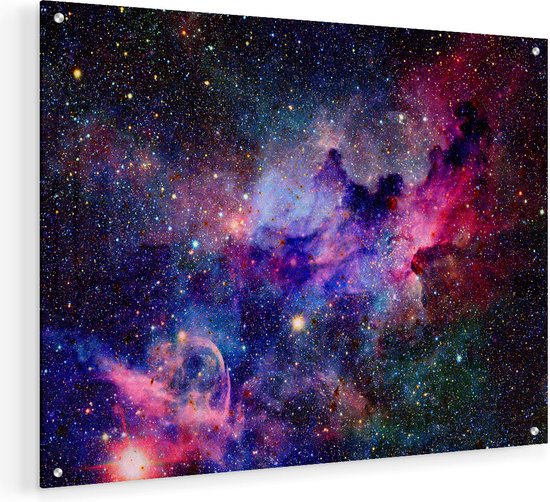 Peinture sur verre Artaza - Galaxie dans l'espace - 60x45 - Peinture sur plexiglas - Photo sur Glas