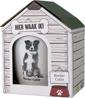 Paper Dreams Mok Dog Border Collie 300ml Keramiek Wit