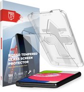 Rosso Samsung Galaxy A52S / A52 Screenprotector | Gehard Glas | Fingerprint & Case Friendly | Met Installatietray | Eenvoudige montage