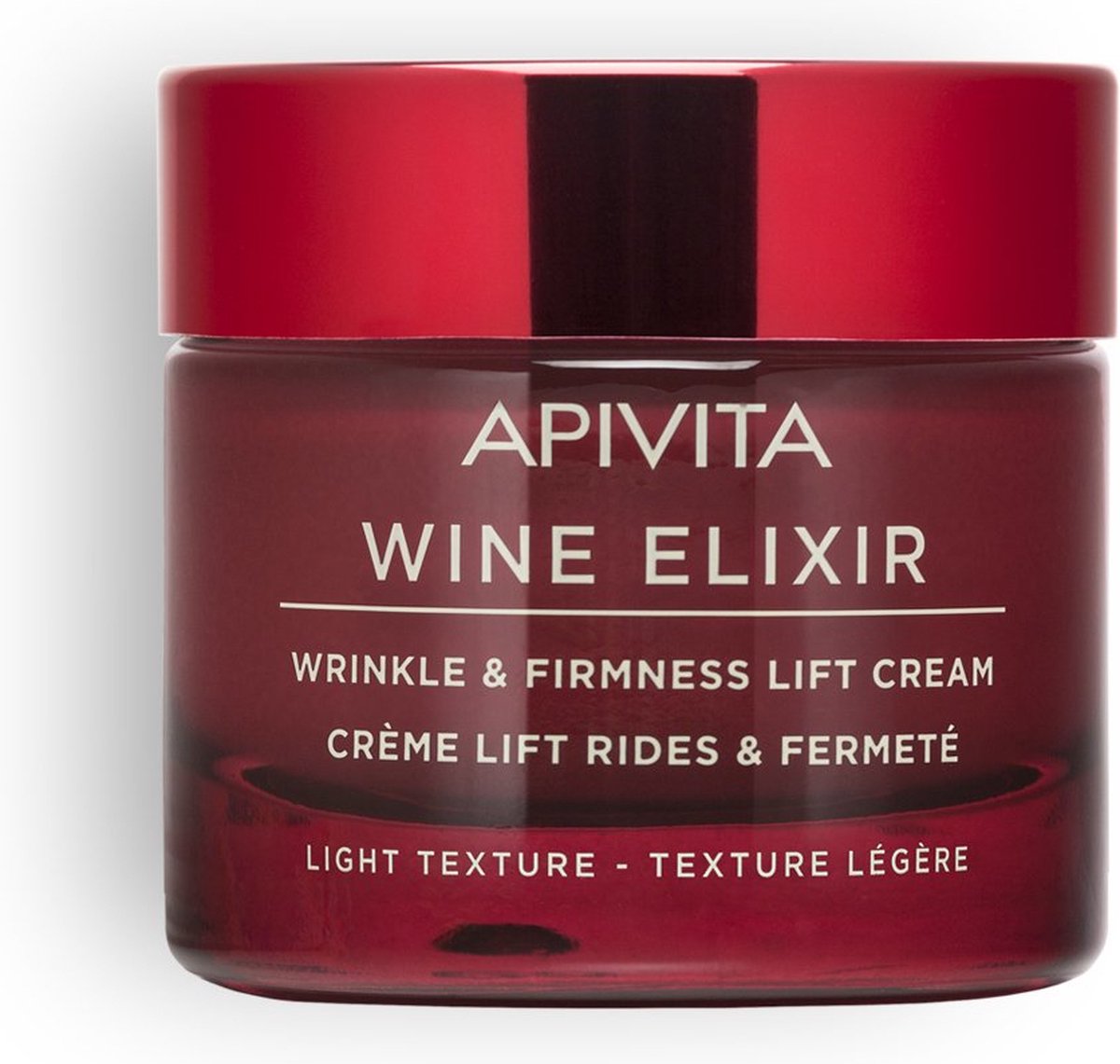 Apivita Dagcrème Face Care Wine Elixir Wrinkle & Firmness Lift Cream Light Texture