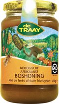 De Traay - Biologische Afrikaanse boshoning   - 450g - Honing - Honingpot