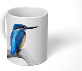 Mok - Koffiemok - IJsvogel - Tak - Snavel - Mokken - 350 ML - Beker - Koffiemokken - Theemok