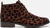 Marco Tozzi Veterboots cognac - Maat 42