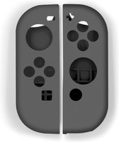 Siliconen Joy-Con hoesjes - Grijs - Geschikt voor Nintendo Joy-Cons