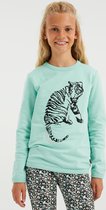 WE Fashion Meisjes sweater met embroidery