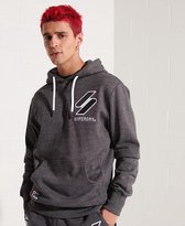 Superdry Heren Trui Code hoodie met borstlogo en appliqué