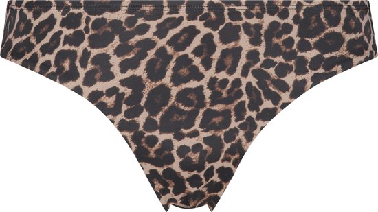Hunkemöller Badmode Dames Rio bikinibroekje Leopard  - Beige