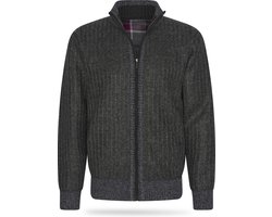 Cappuccino Italia - Heren Vest Bounded Cardigan - Grijs - Maat S