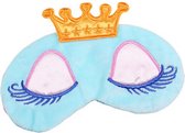 Slaapmasker sleepy queen - Blauw