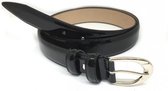 Milano Belts Dames Centuur Ivrea 30 Zwart Lak