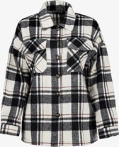 TwoDay geruite dames blouse - Zwart - Maat S