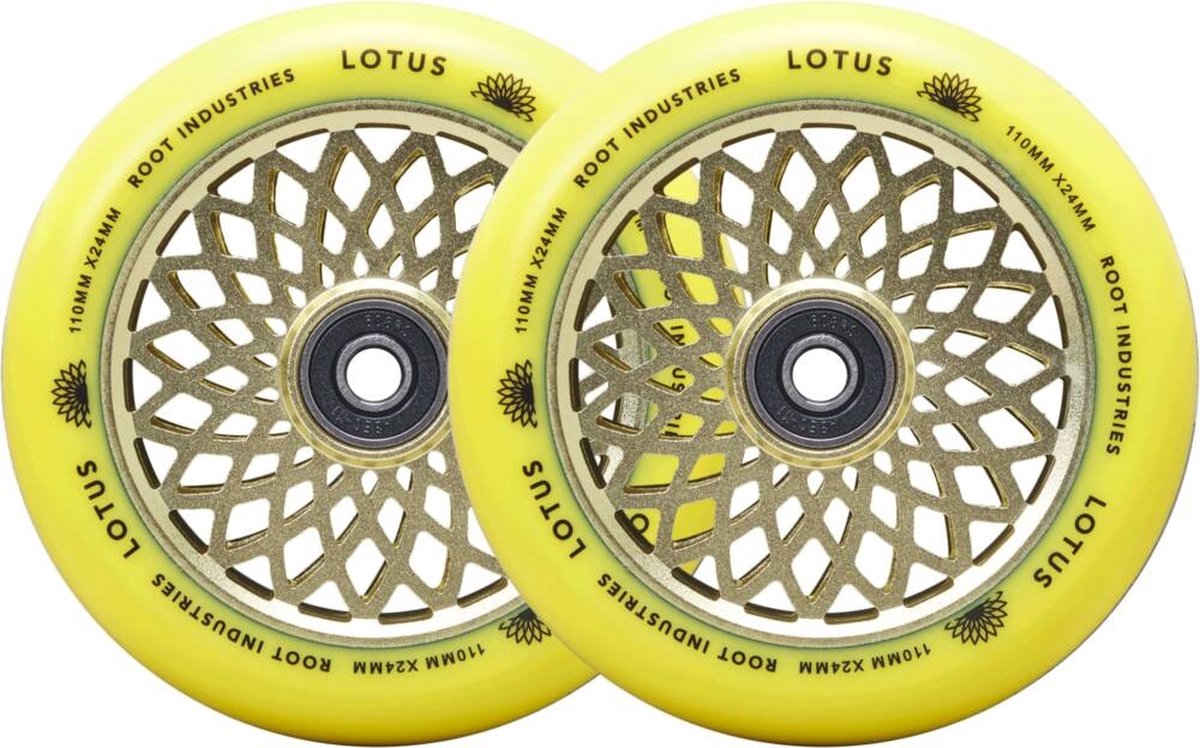 Root Industries Lotus 110mm Stuntstep Wielen Set van 2 - afbeelding 2