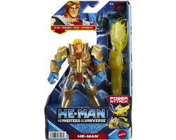 He-Man and the Masters of the Universe Motu Geanimeerde Luxe He-Man - Speelfiguur