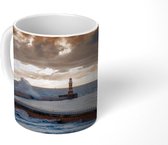 Mok - De roker pier bij Sunderland - 350 ML - Beker