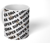 Mok - Koffiemok - Moederdag - Oma - Super Oma - Vintage - Quotes - Mokken - 350 ML - Beker - Koffiemokken - Theemok - Mok met tekst