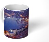 Mok - Uitzicht op de baai van Baklaklava op de Krim bij zonsondergang - 350 ML - Beker