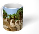 Mok - Unieke standbeelden in het tempelcomplex in Karnak - 350 ML - Beker