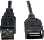 Tripp Lite UR024-001 USB-kabel 0,3 m 2.0 USB A Zwart