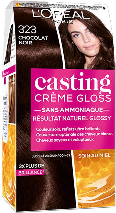 Haarkleur Zonder Ammoniak Casting Creme Gloss L'Oreal Expert Professionnel  Chocoladezwart | bol.com