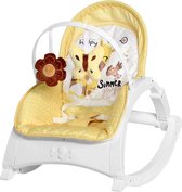 Lorelli Enjoy Yellow Giraffe Baby Rocker Wipstoel 1011011-2035