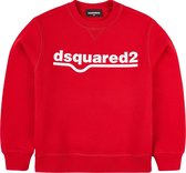 Dsquared2 Logo Sweater Rood  Jongens maat 176