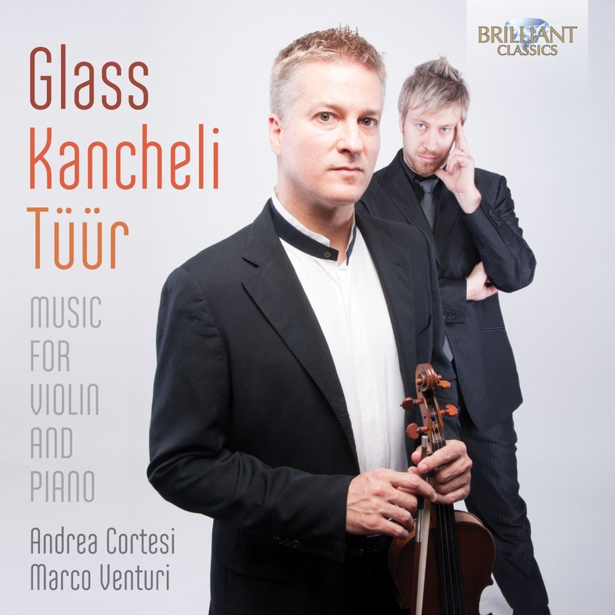 Andrea Cortesi & Marco Venturi - Glass, Kancheli, Tüür: Music For Violin And Piano (CD)