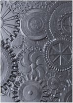 Sizzix 3D Embossing Folder - Texture Fades - Mechanics