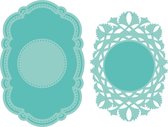 Kaisercraft decorative die perfume labels - 1 stuk