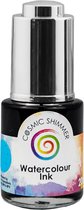 Cosmic Shimmer Watercolor Inkt - Blauw Parelmoer - Blue skies - 20ml