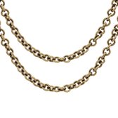 Assemblage chain - 45.7cm - brass loop