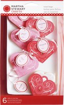 Martha Stewart valentine heart shaped treat bags