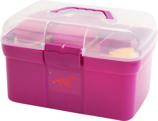 Red Horse - Grooming Box - Poetskist Gevuld - Vivid Viola - 10 delig