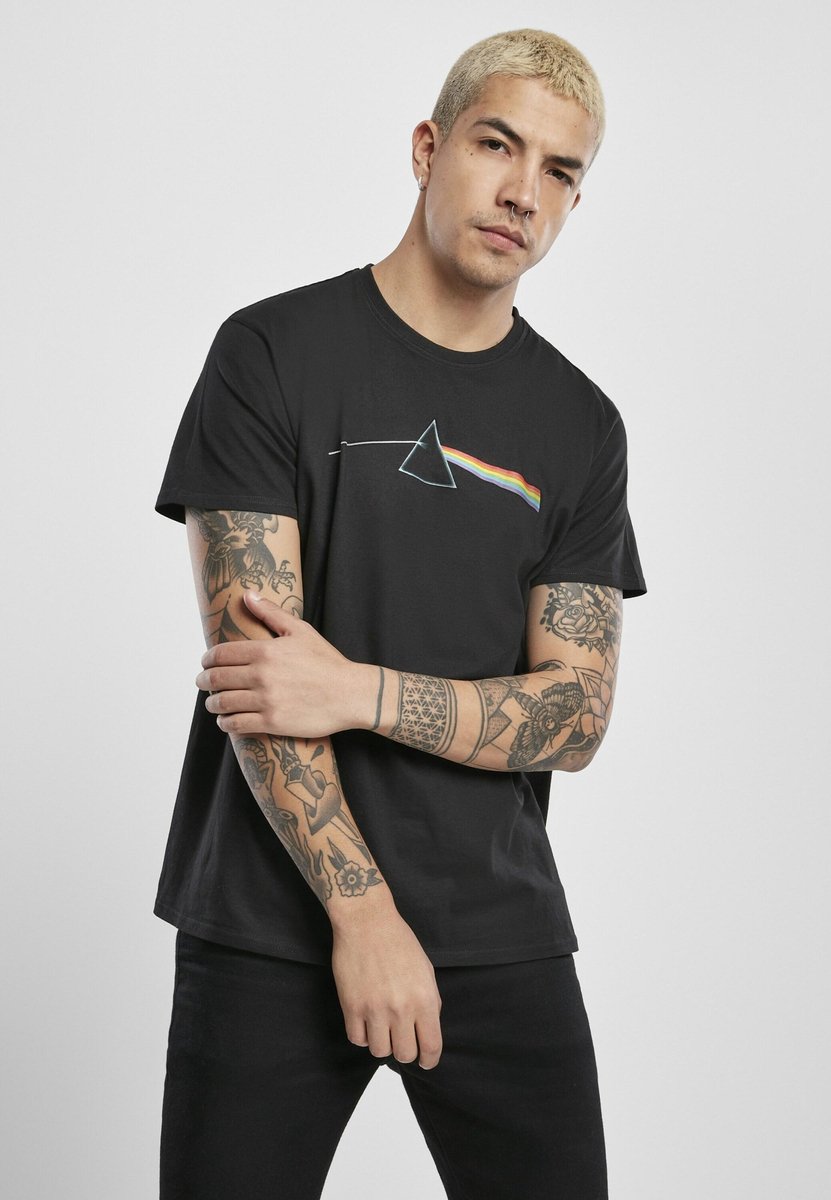 Mister Tee Floyd Floyd Dark Side of the Moon Heren Tshirt L Zwart