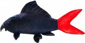 knuffel Rode Staart Haai 30 cm pluche blauw/rood