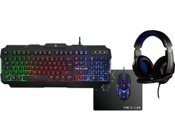 The G-Lab Combo Argon toetsenbord USB FR Azerty - Zwart