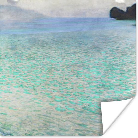 Poster On lake Attersee - Gustav Klimt
