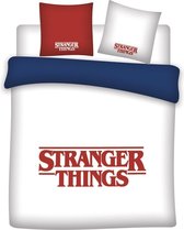 Housse de couette Stranger Things ST - Lits Jumeaux - 240 x 220 cm - Polyester