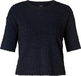 YESTA Birgit Trui - Dark Navy - maat 1(48)