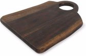 S|P Collection - Serveerplank 26,5x20xH1,5cm hout zwart - Chop