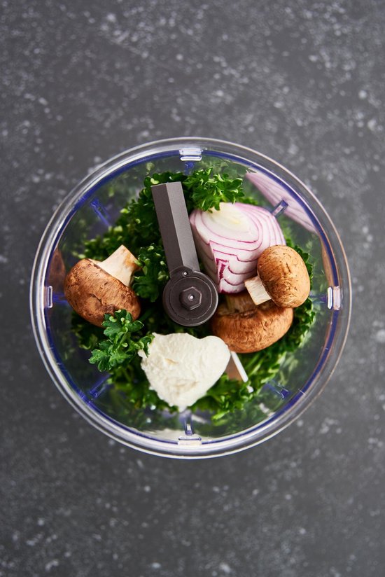 Tefal 5 Second Chopper K13210 - Hakmolen - Inclusief 4 Accessoires - 900 ml - Handmatig