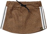 Koko Noko meisjes rok met bies aop Camel Black