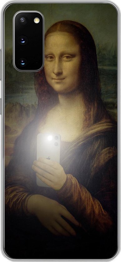 Samsung Galaxy S20 hoesje - Mona Lisa - Da Vinci - Telefoon - Siliconen  Telefoonhoesje | bol.com