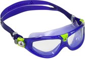 Aquasphere Seal Kid 2 - Zwembril - Kinderen - Clear Lens - Paars