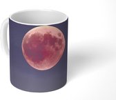Mok - Maan - Rood - Lucht - 350 ML - Beker