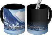 Magische Mok - Foto op Warmte Mok - Alpen - Oostenrijk - Sneeuw - 350 ML